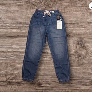 RE Generation Denim Joggers SMALL 26x26.5 Jazmine With Pockets Cotton Rayon